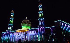 【青海】西甯東關清真大寺夜景亮化工程